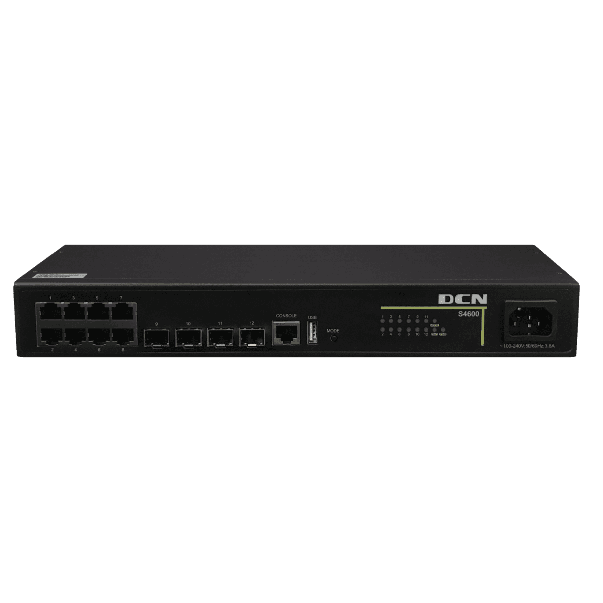 S4600-12X-P-SI vista frontal