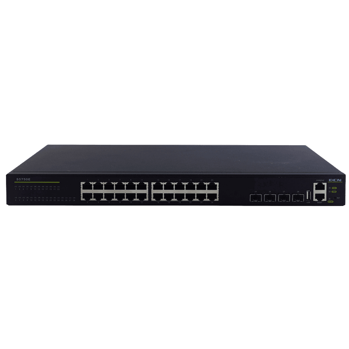 S5750E-28X-SI(R2) vista frontal