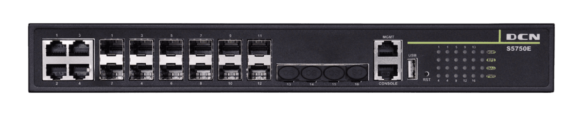 S5750E-16F-SI-D vista frontal