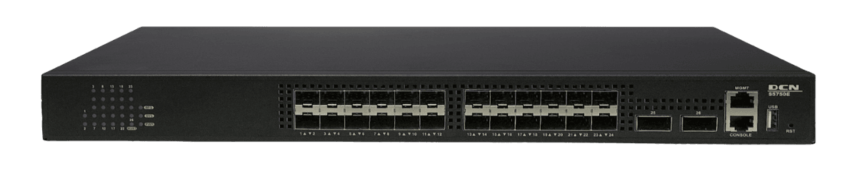 S5750E-26X-SI(R2) vista frontal