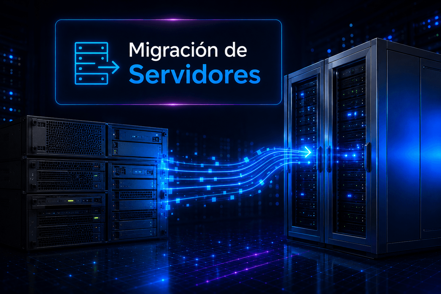 Migración de servidores físicos y virtuales con mínima interrupción